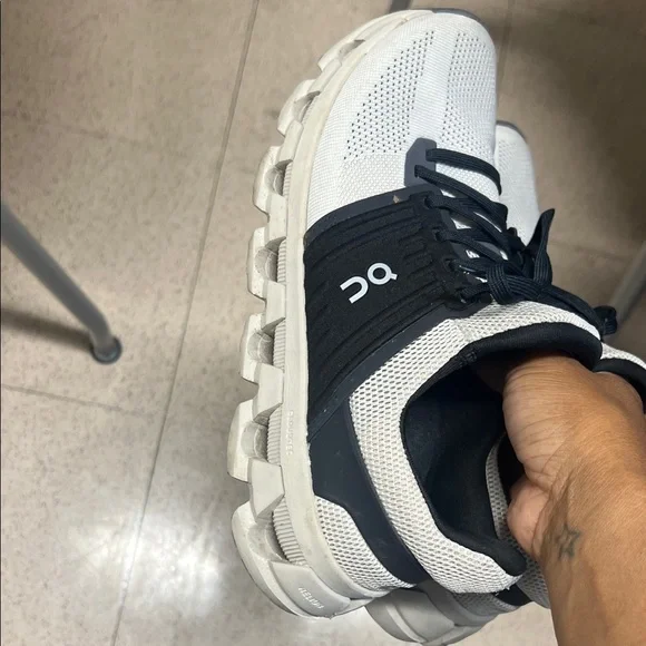 On Women's Black and Gray Athletic Sneakers - Picture 6 of 11